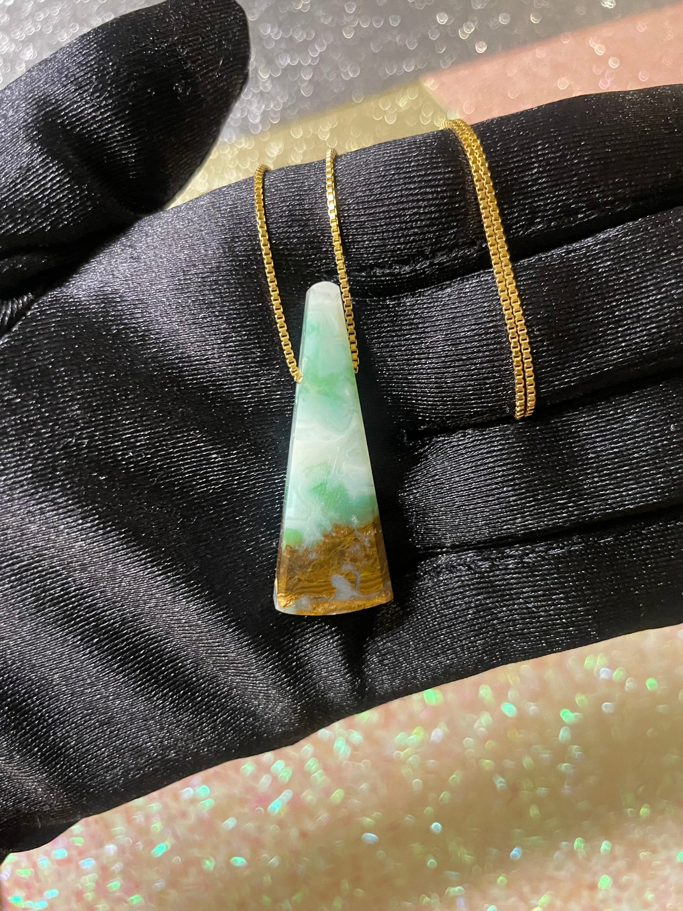 Peruvian Chrysocolla Pendant