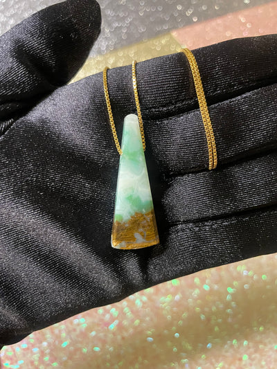 Peruvian Chrysocolla Pendant