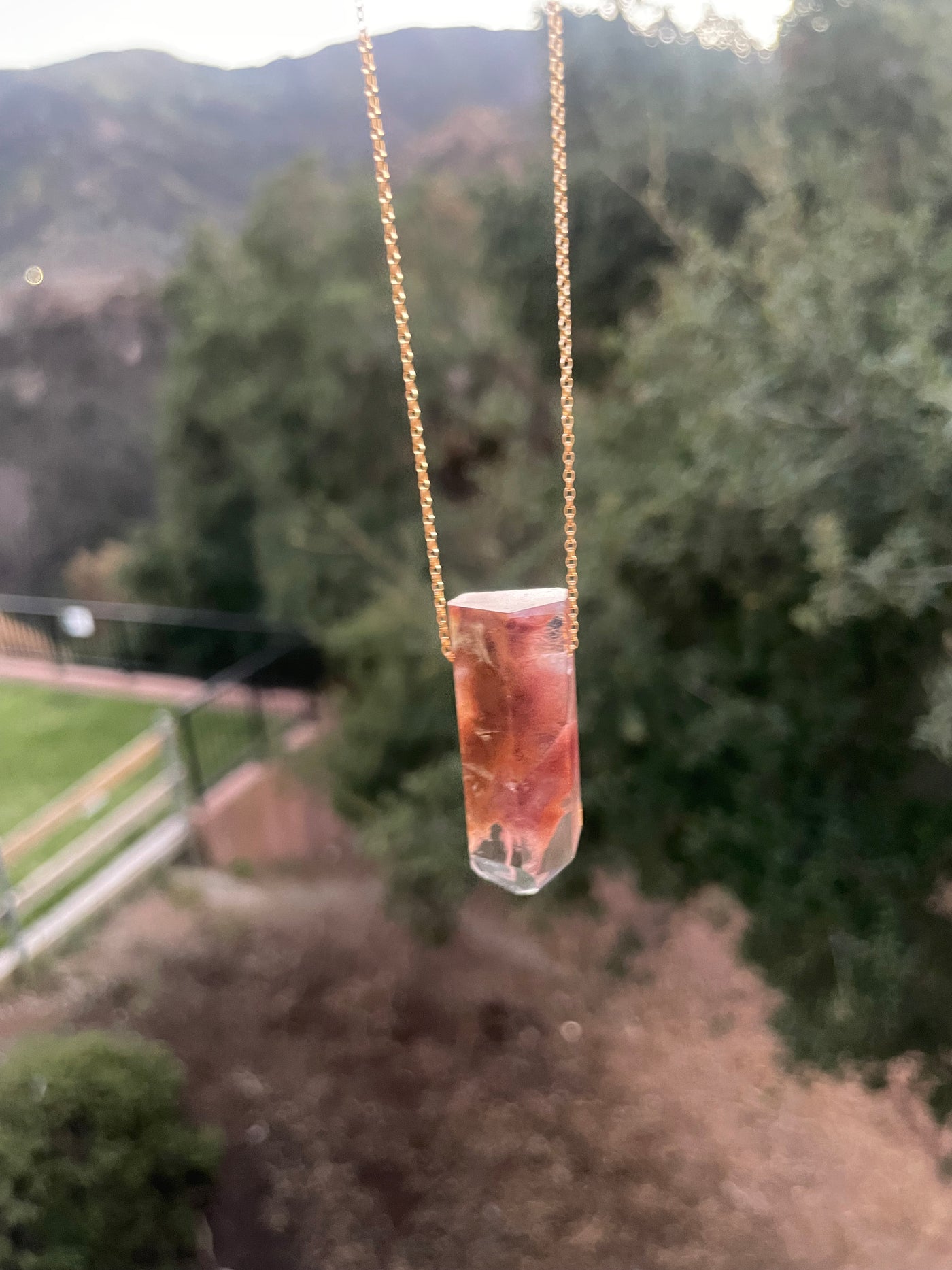 Amphibole Pendant