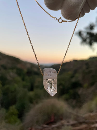 Petroleum Quartz Pendant