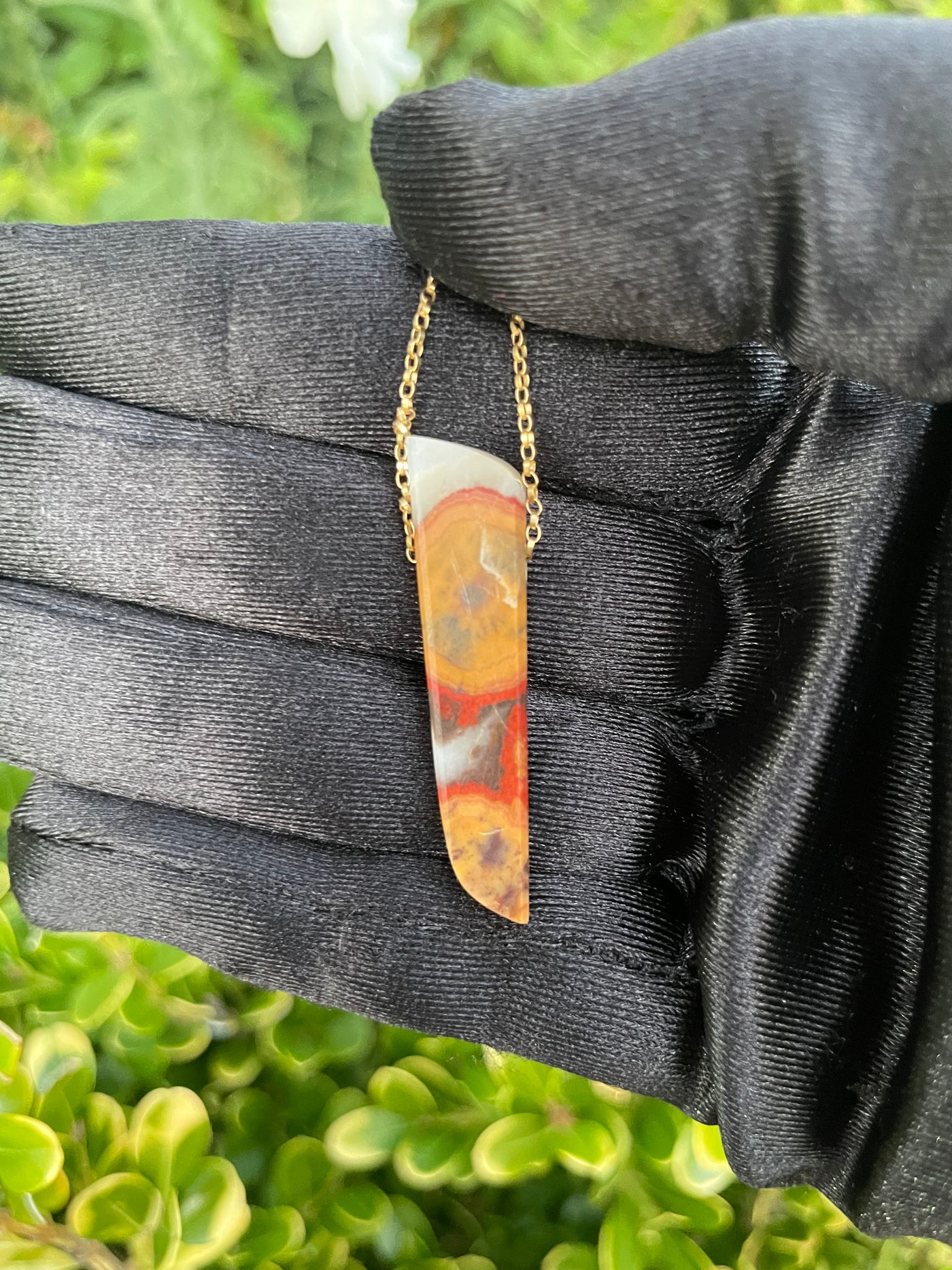 Poppy Jasper Pendant