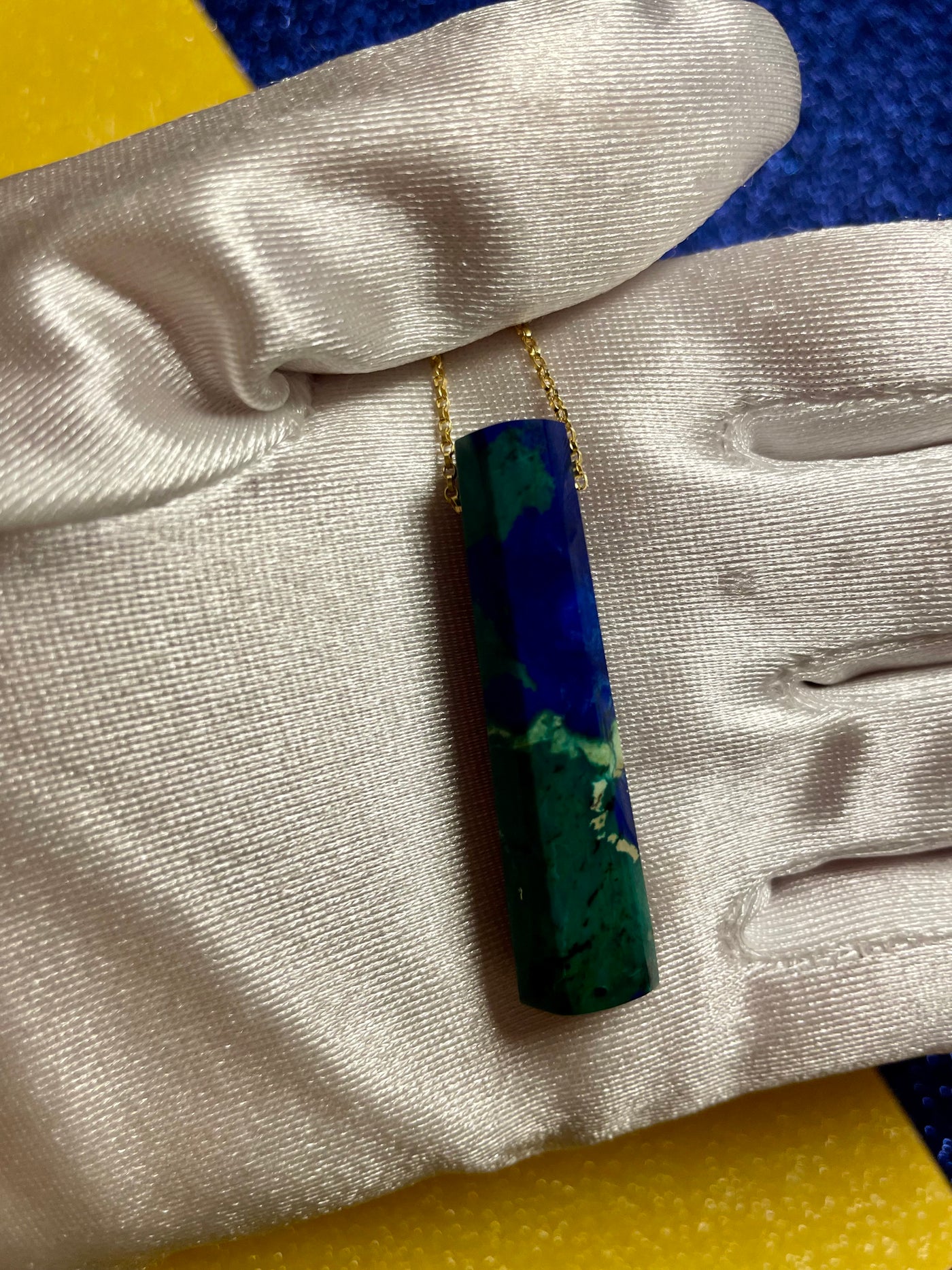 Azurite & Malachite Pendant