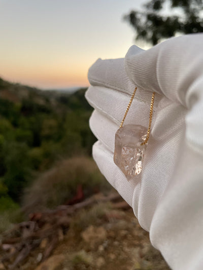 Petroleum Quartz Pendant