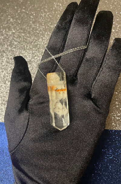 Included Quartz Pendant