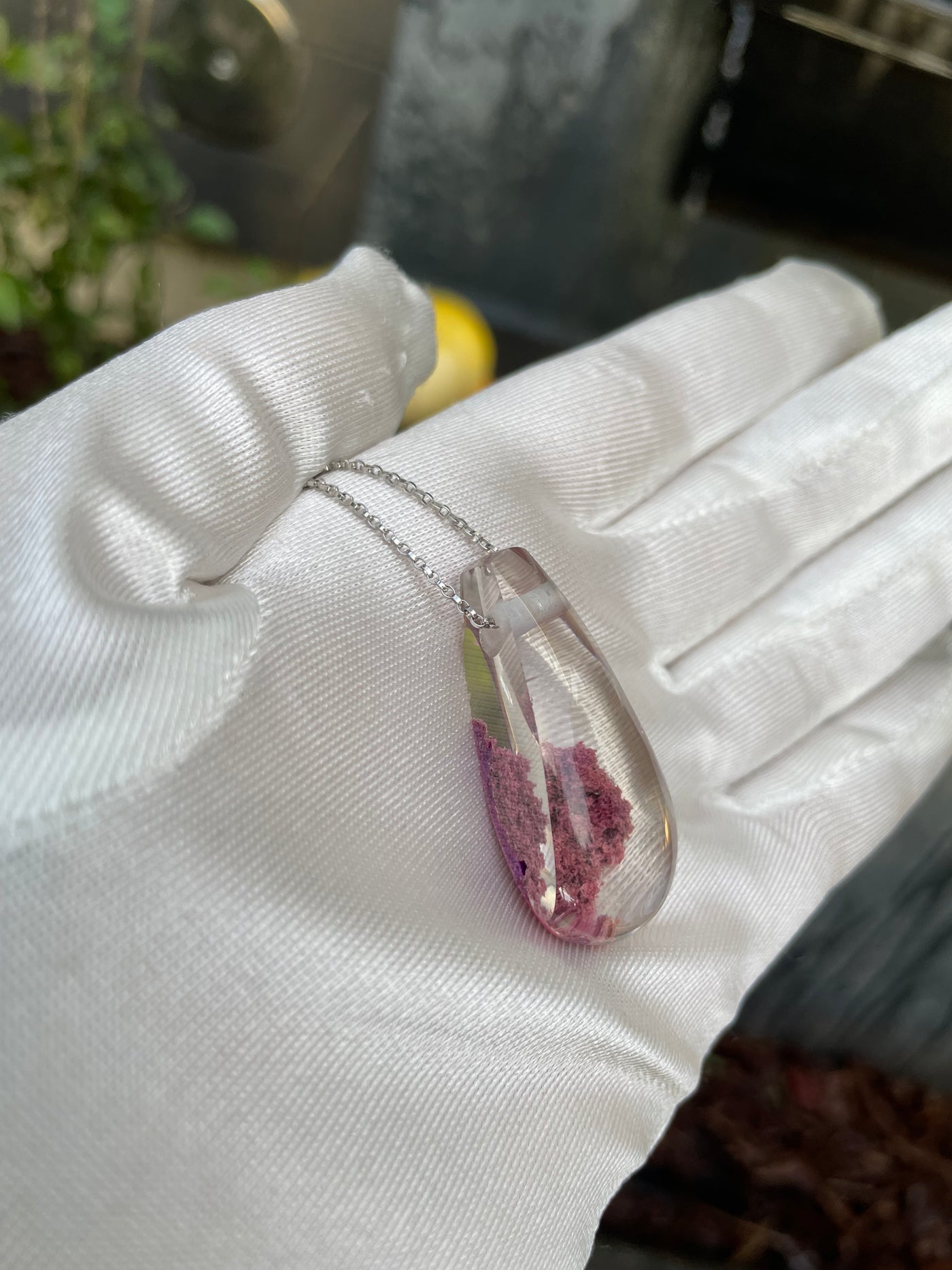 Enhanced Garden Quartz Pendant