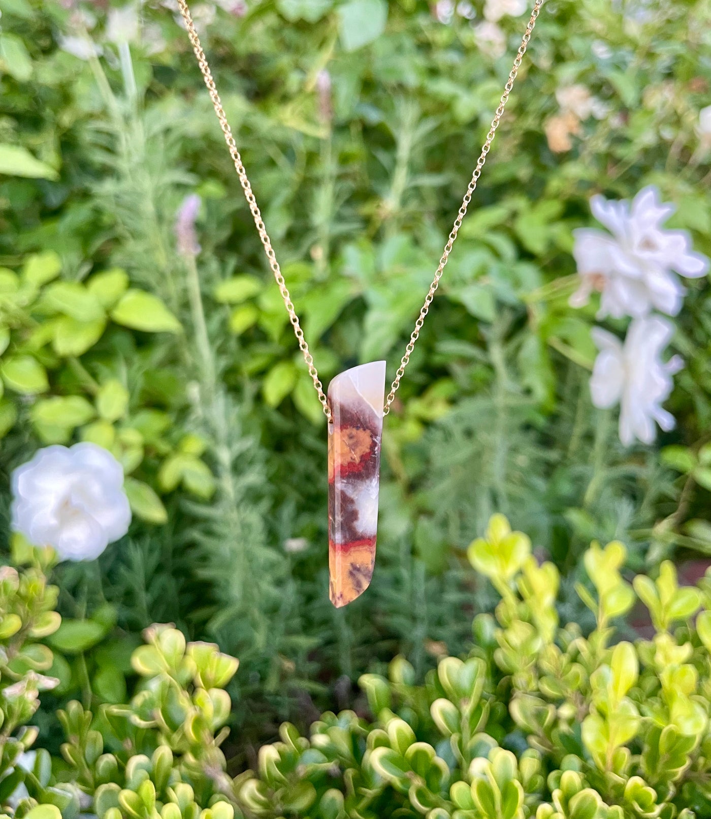 Poppy Jasper Pendant