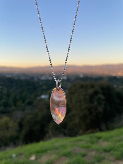 Black Abalone Pendant