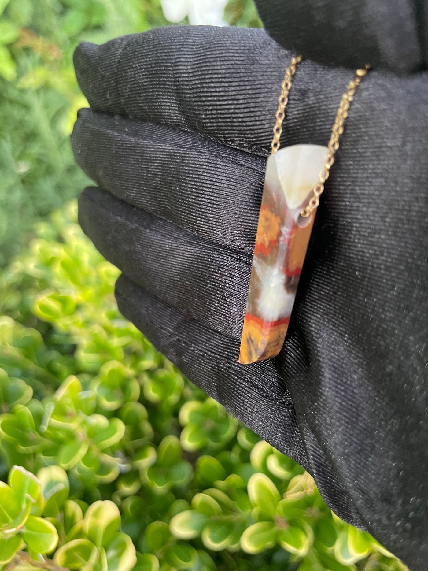 Poppy Jasper Pendant