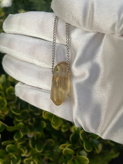 Tumbled Citrine Pendant