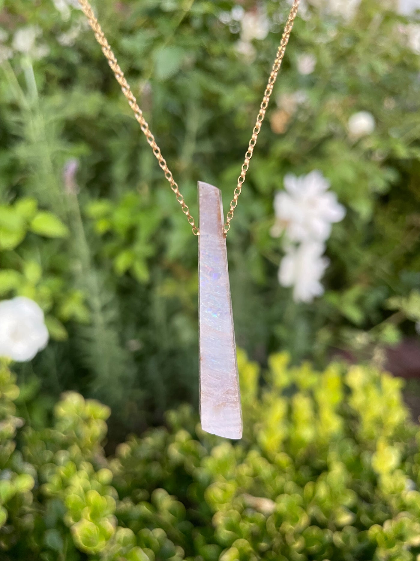 Solid Australian Opal Pendant