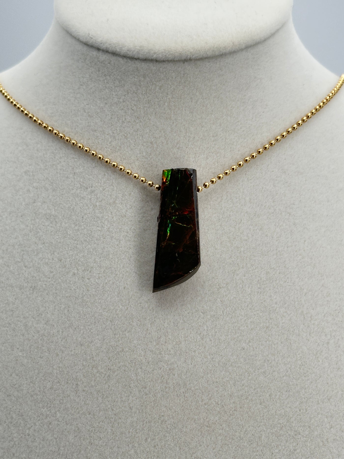 Ammolite Pendant