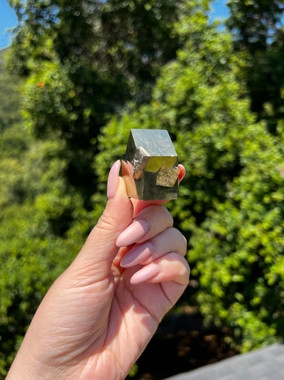 Pyrite Cube