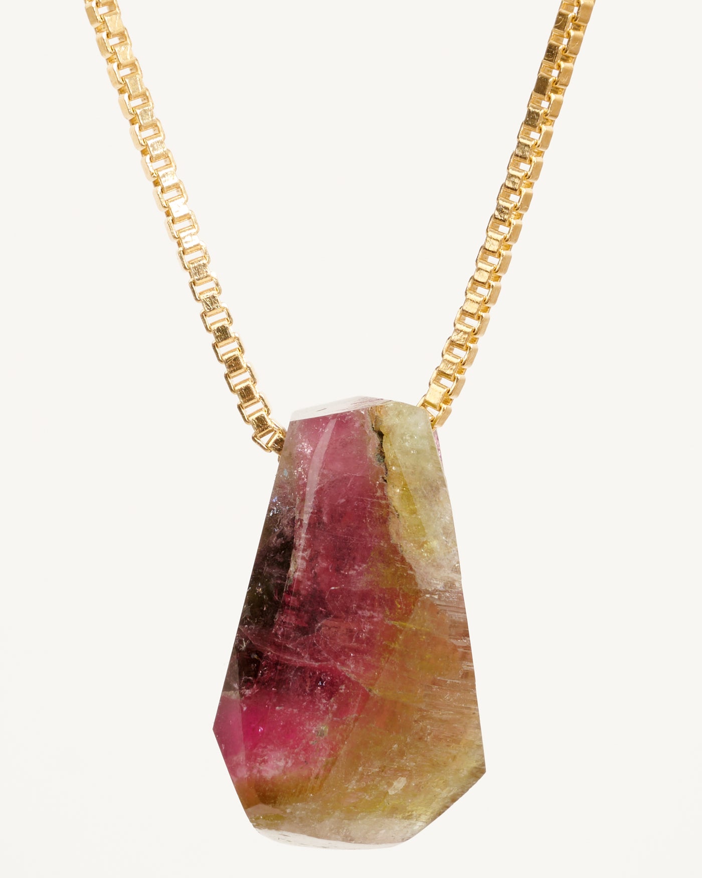 Watermelon Tourmaline Pendant