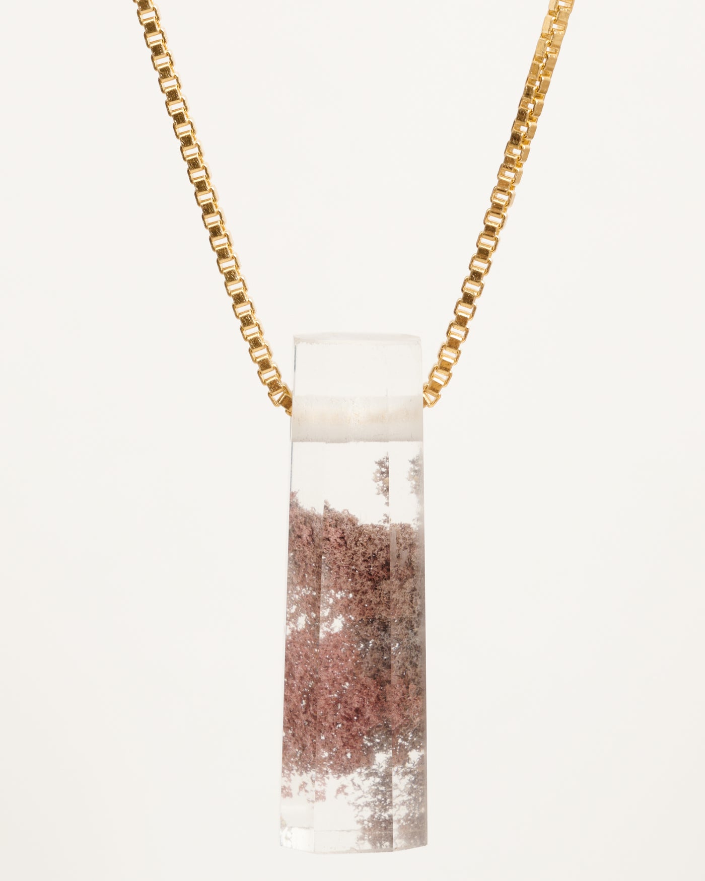 Jeweled Garden Quartz Pendant