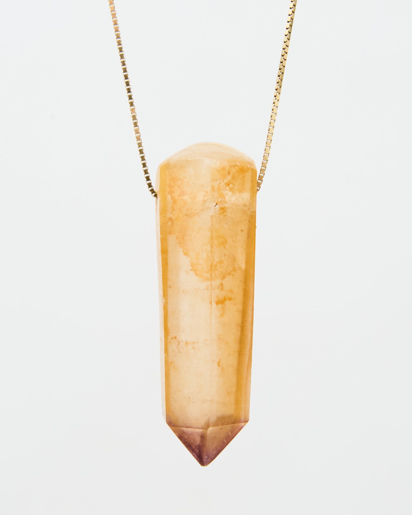 Natural Surface Lemurian Quartz Pendant