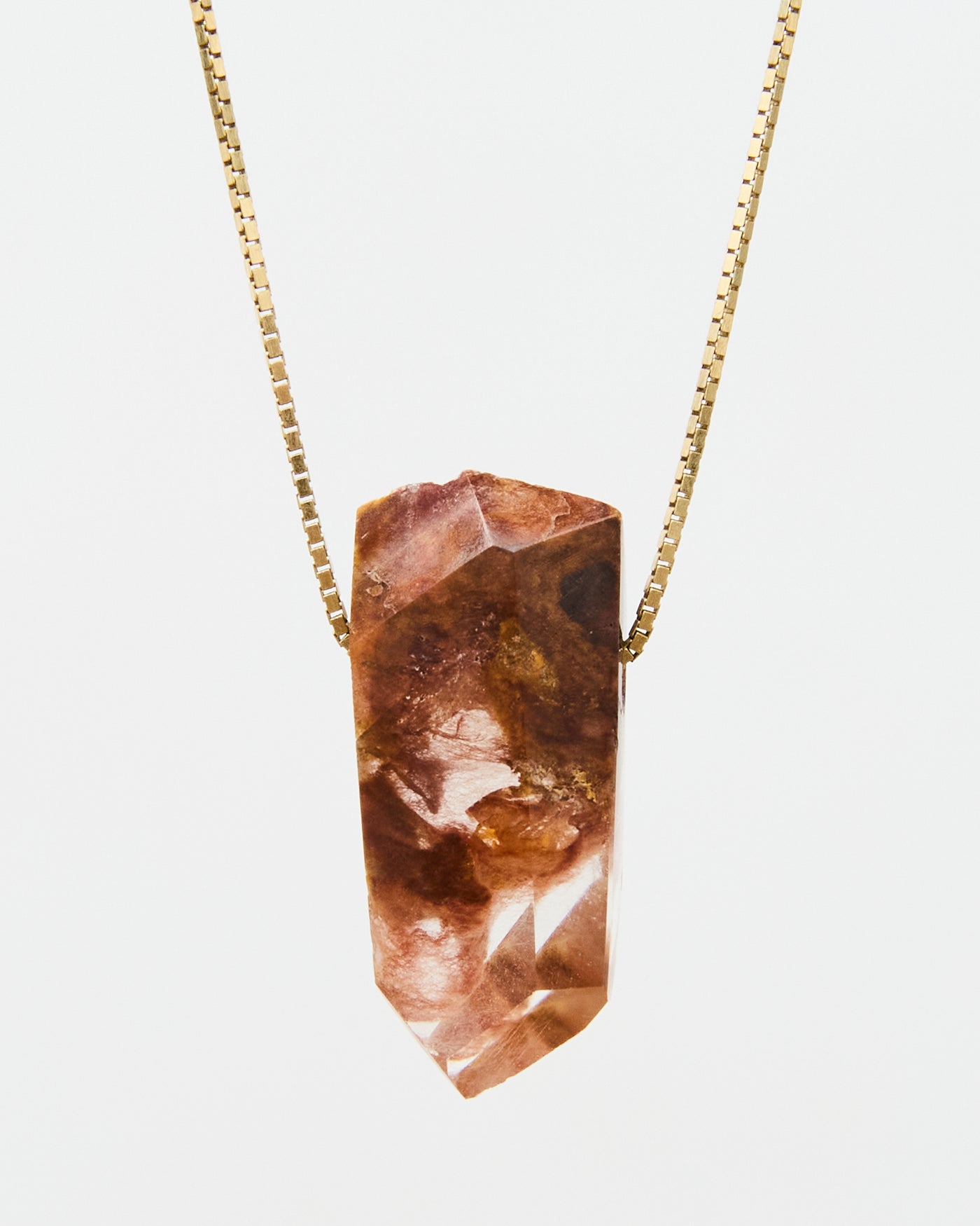 Amphibole Quartz Pendant