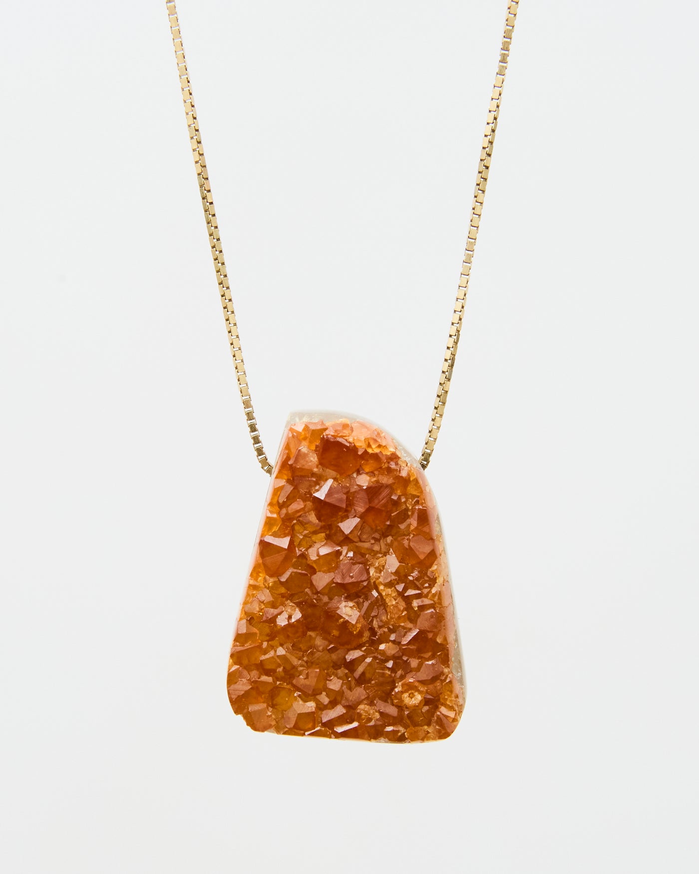 Spessartite Garnet Pendant