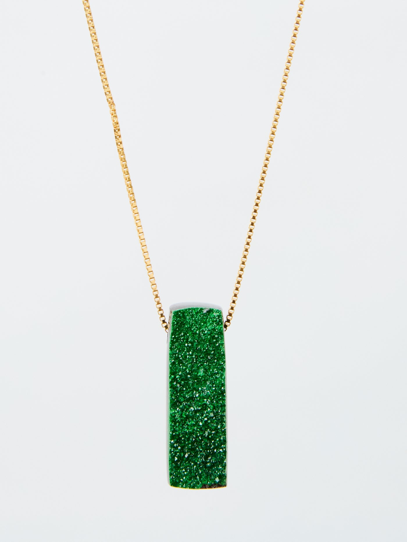 AAA Uvarovite Garnet Pendant