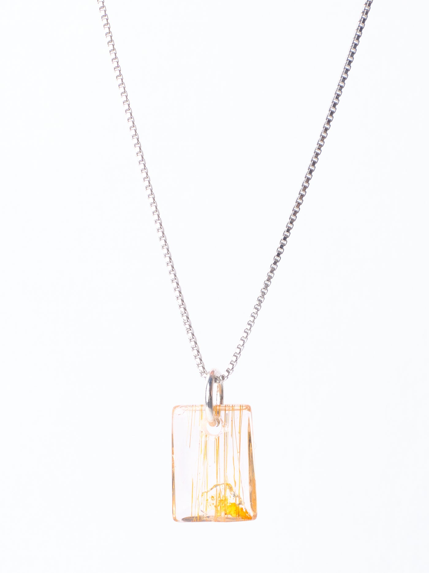 Rutilated Quartz Pendant