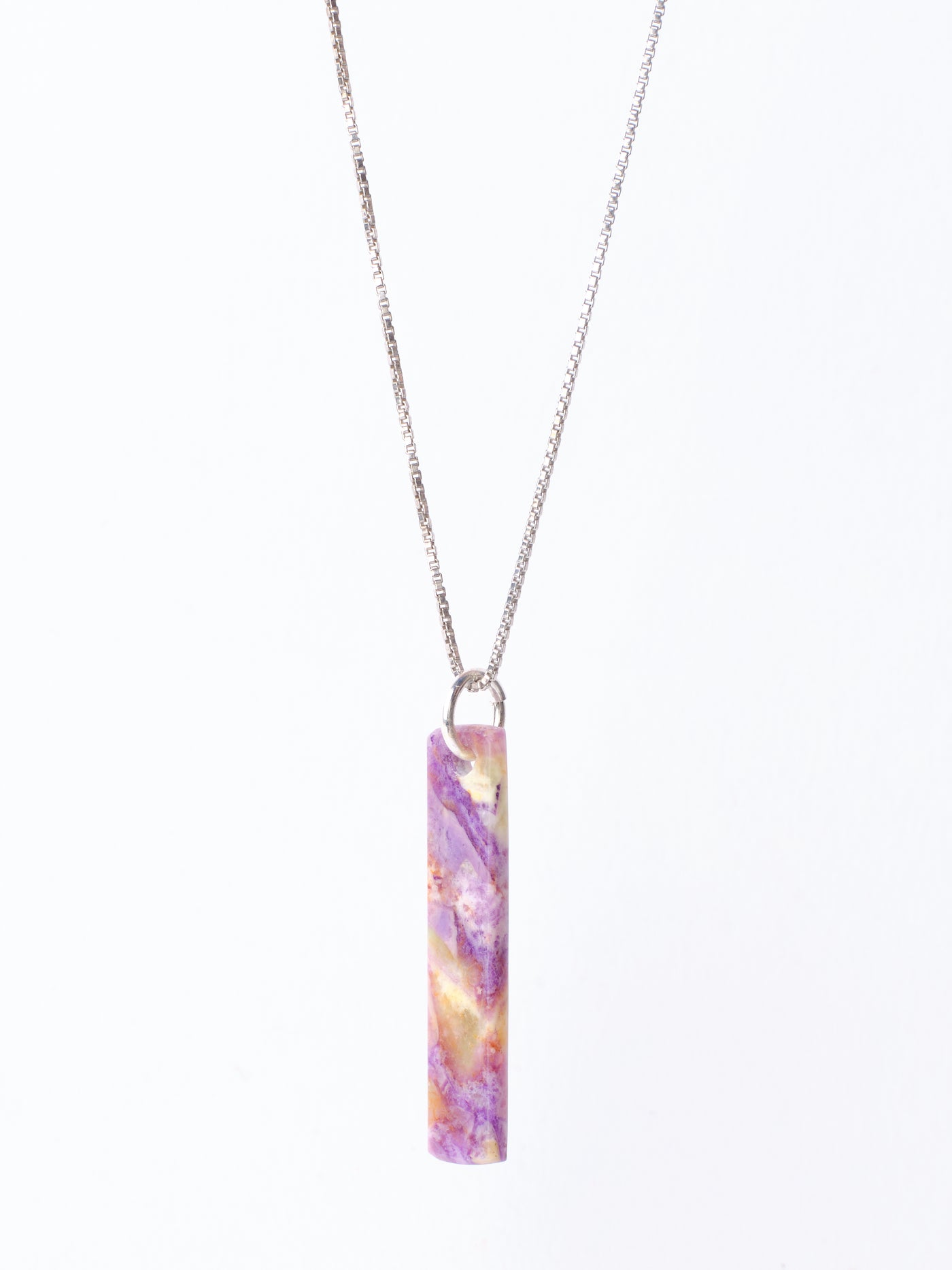 Opalized Fluorite Pendant