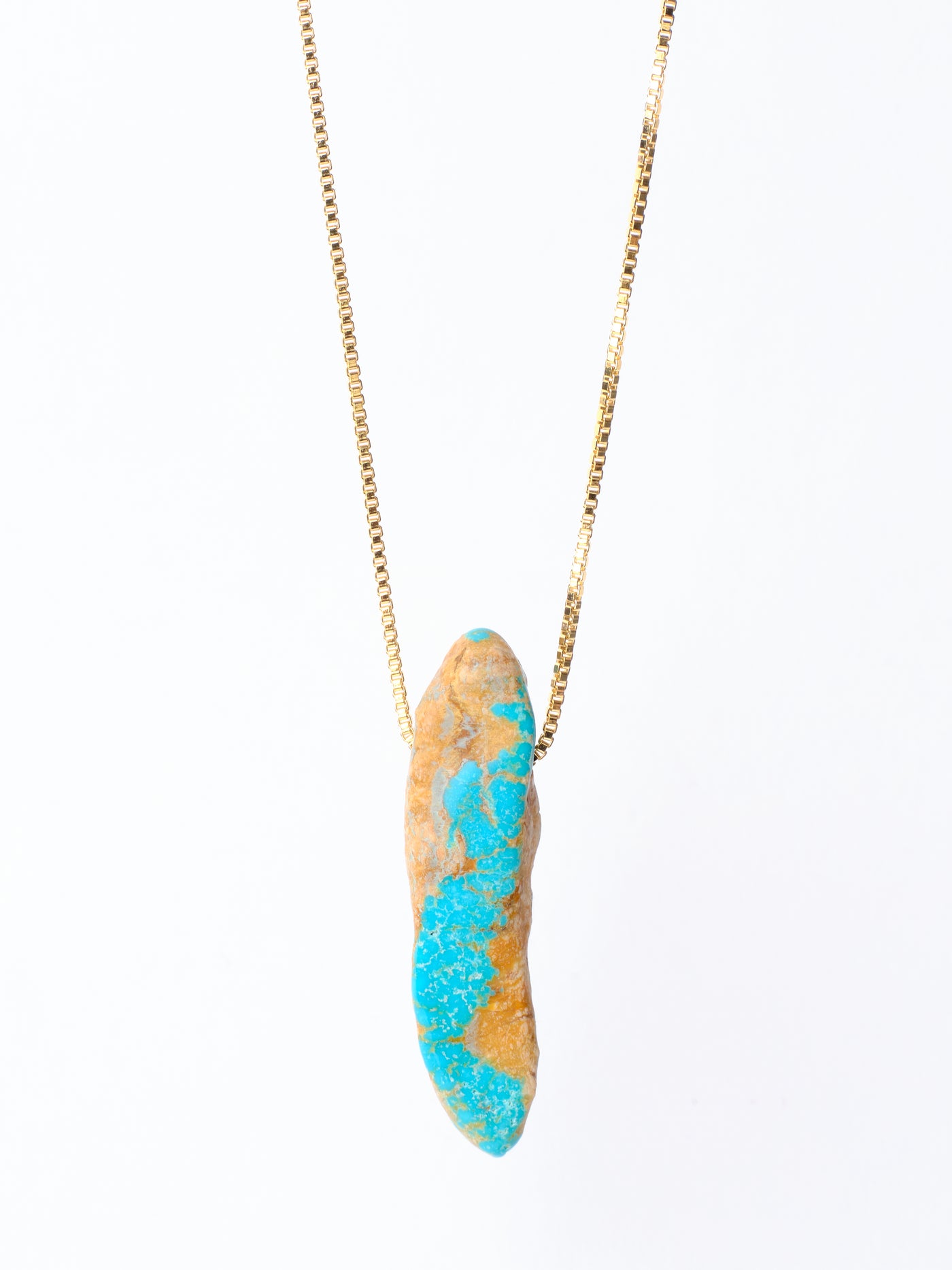 Natural Turquoise in Matrix Pendant