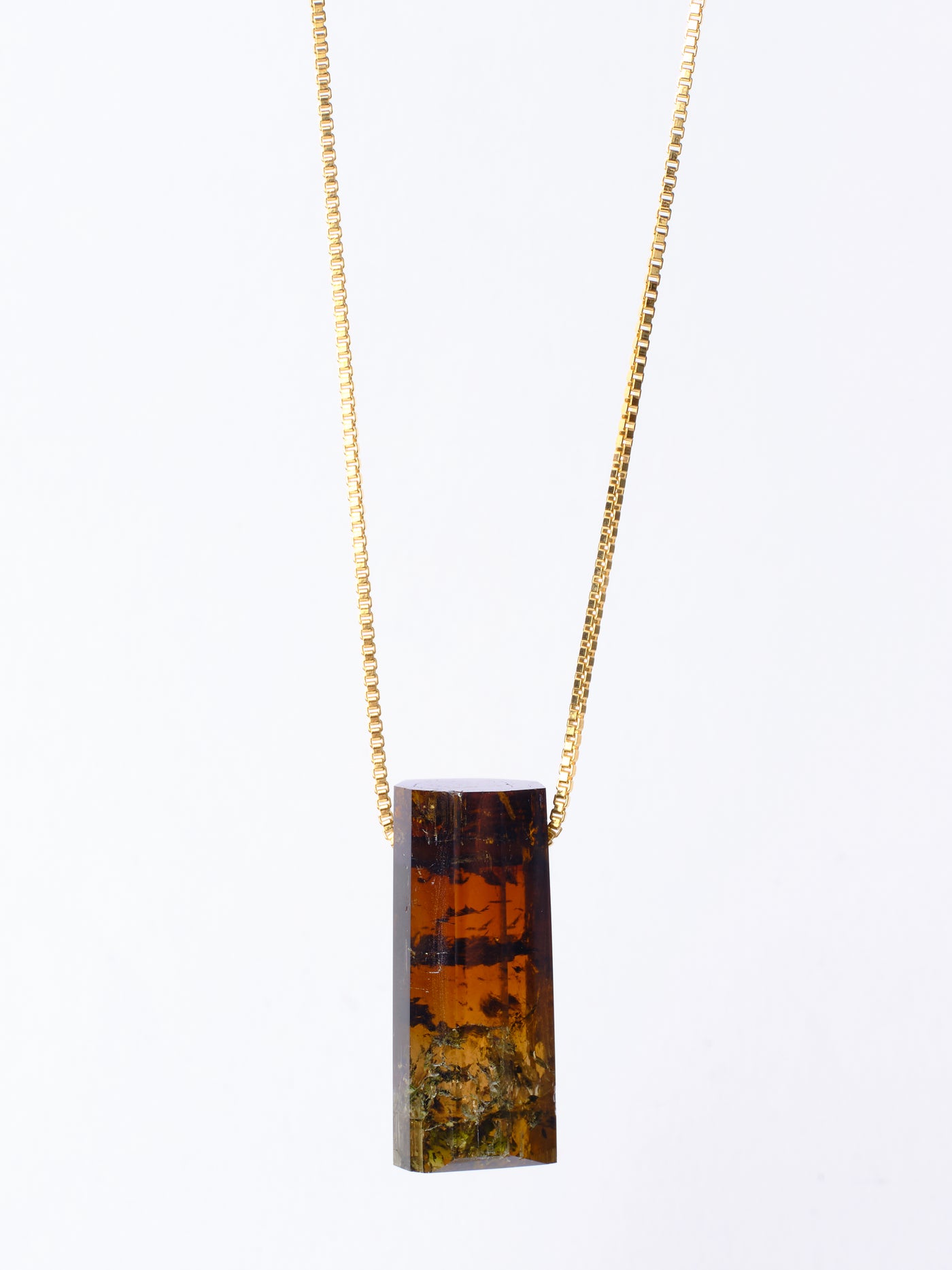 Dravite (Brown) Tourmaline Pendant