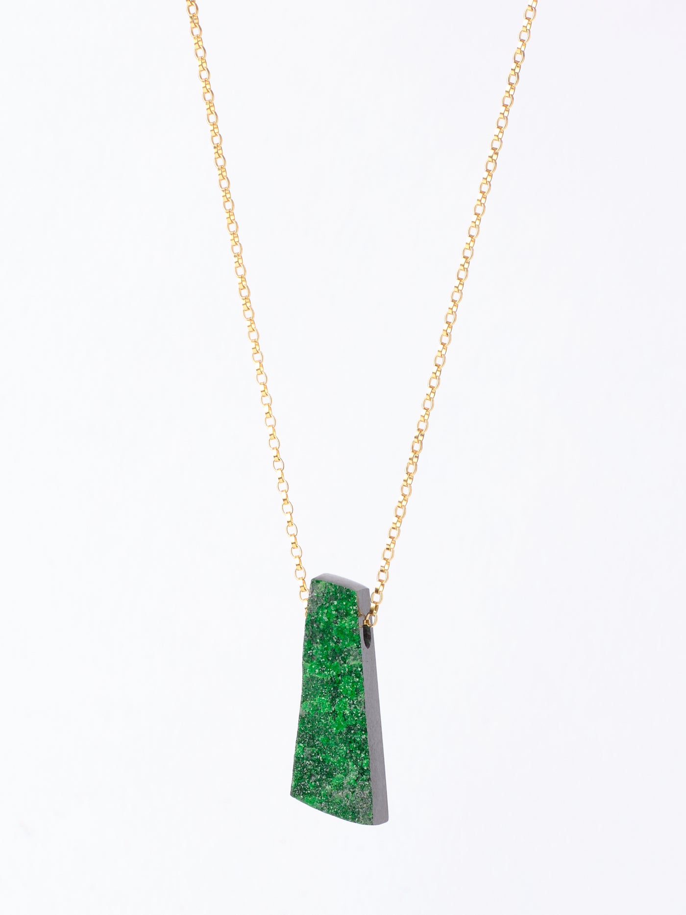 Uvarovite Garnet Pendant