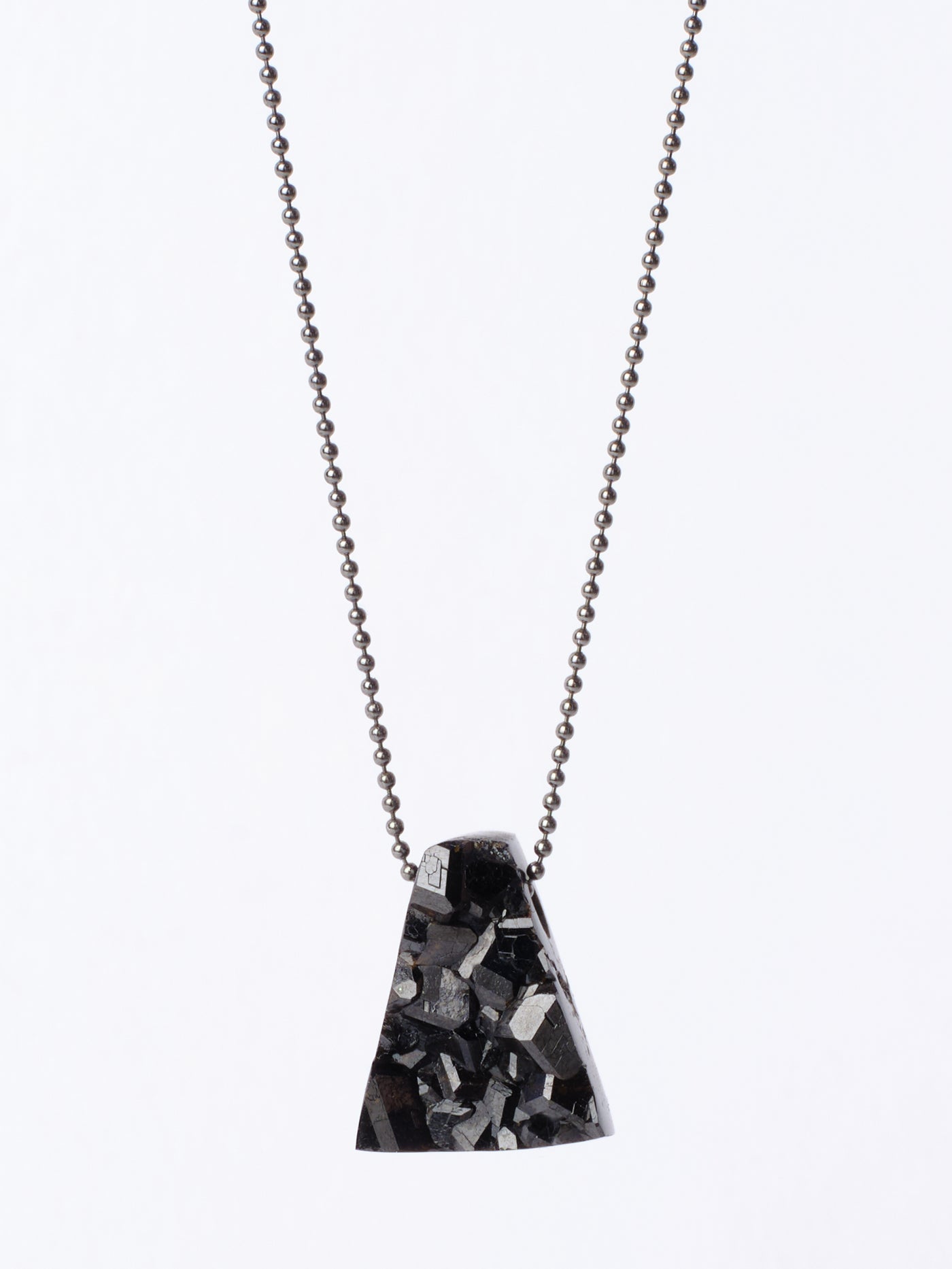 Black Garnet Pendant