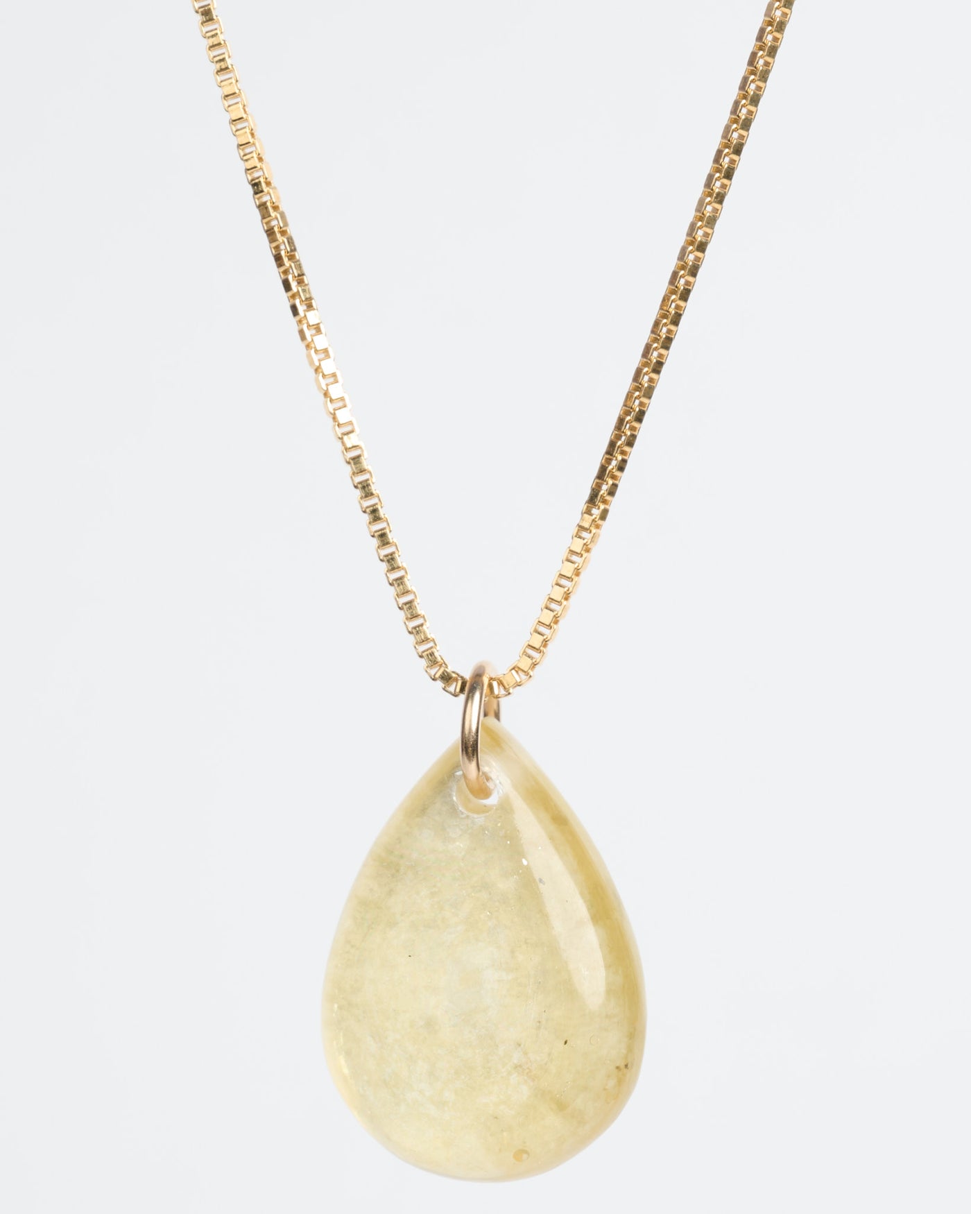 Golden Mica Pendant