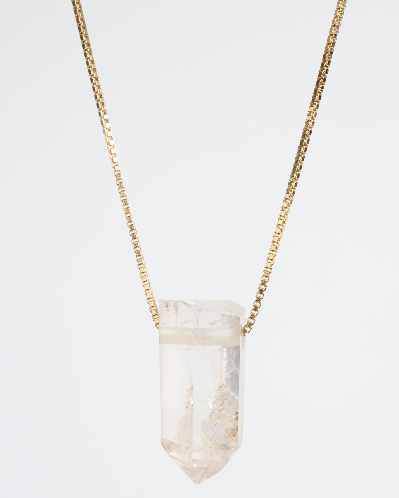 Quartz with Inclusions Pendant