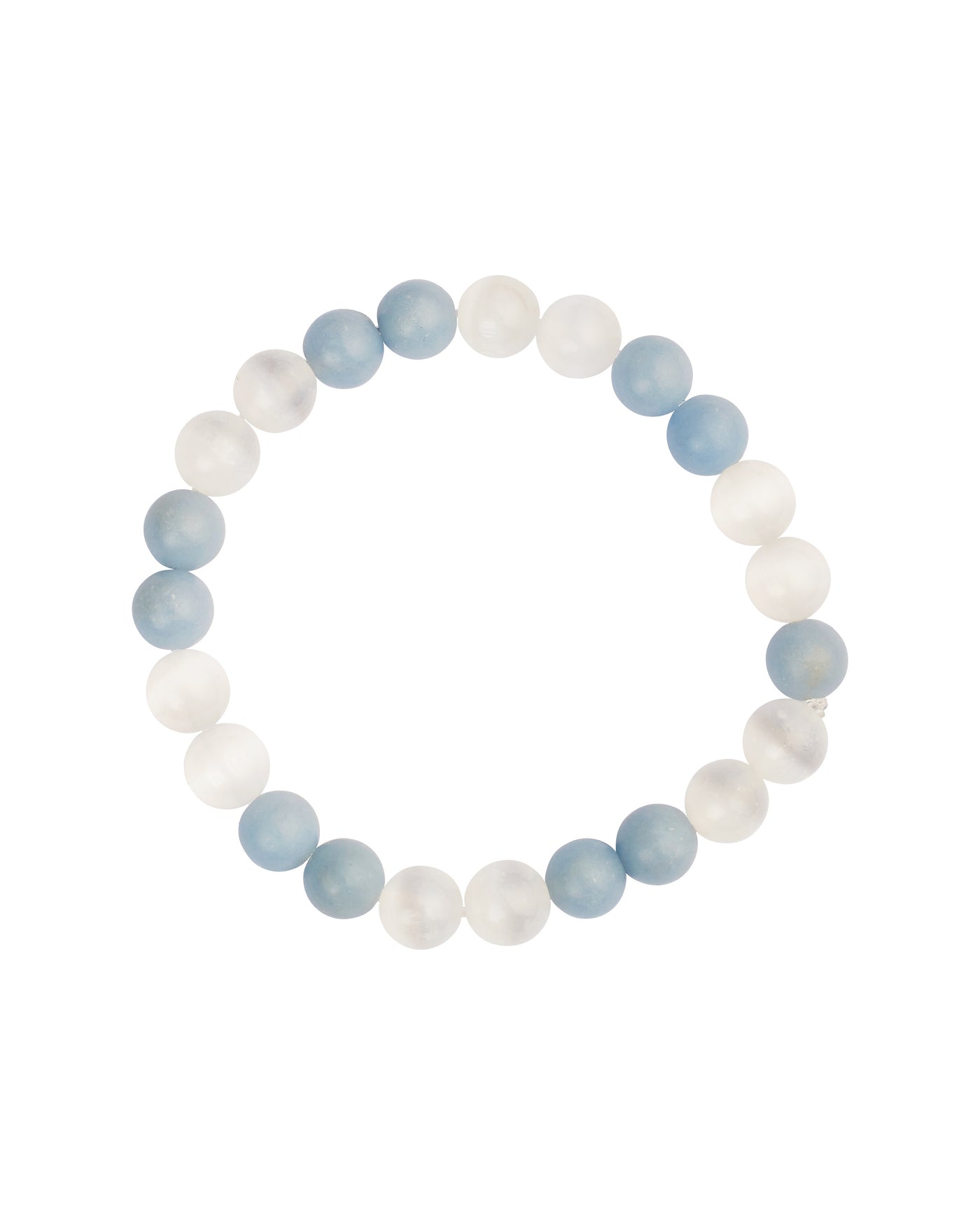 Angelite & Selenite Bracelet