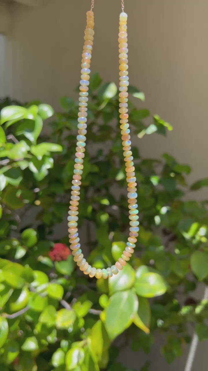 Opal on 14k Gold