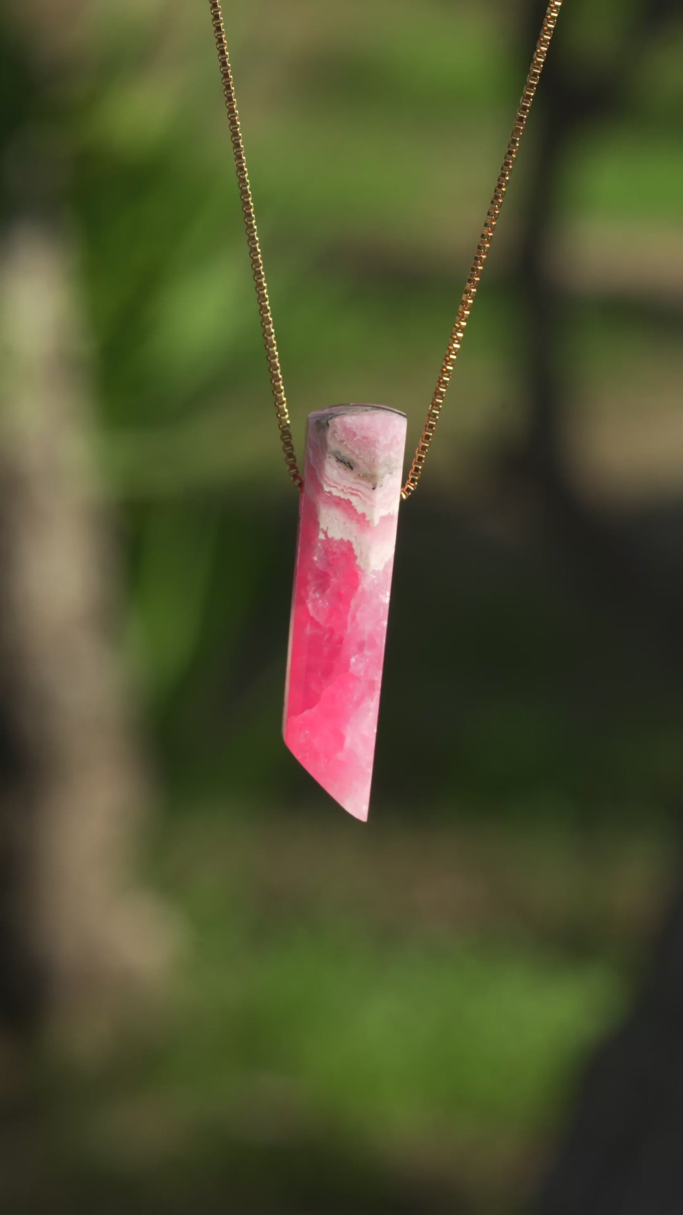 Rhodochrosite Pendant