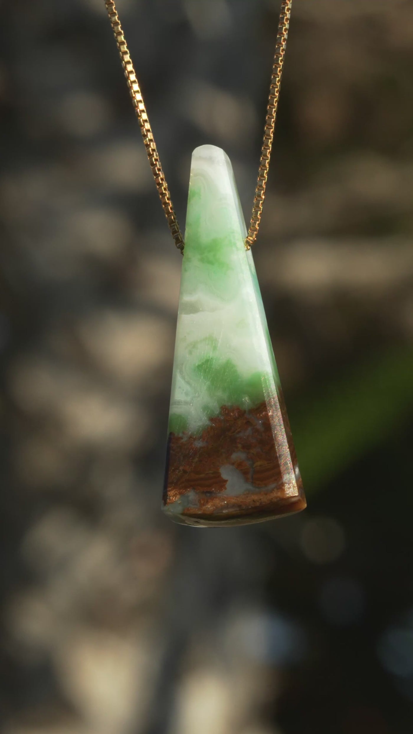 Peruvian Chrysocolla Pendant