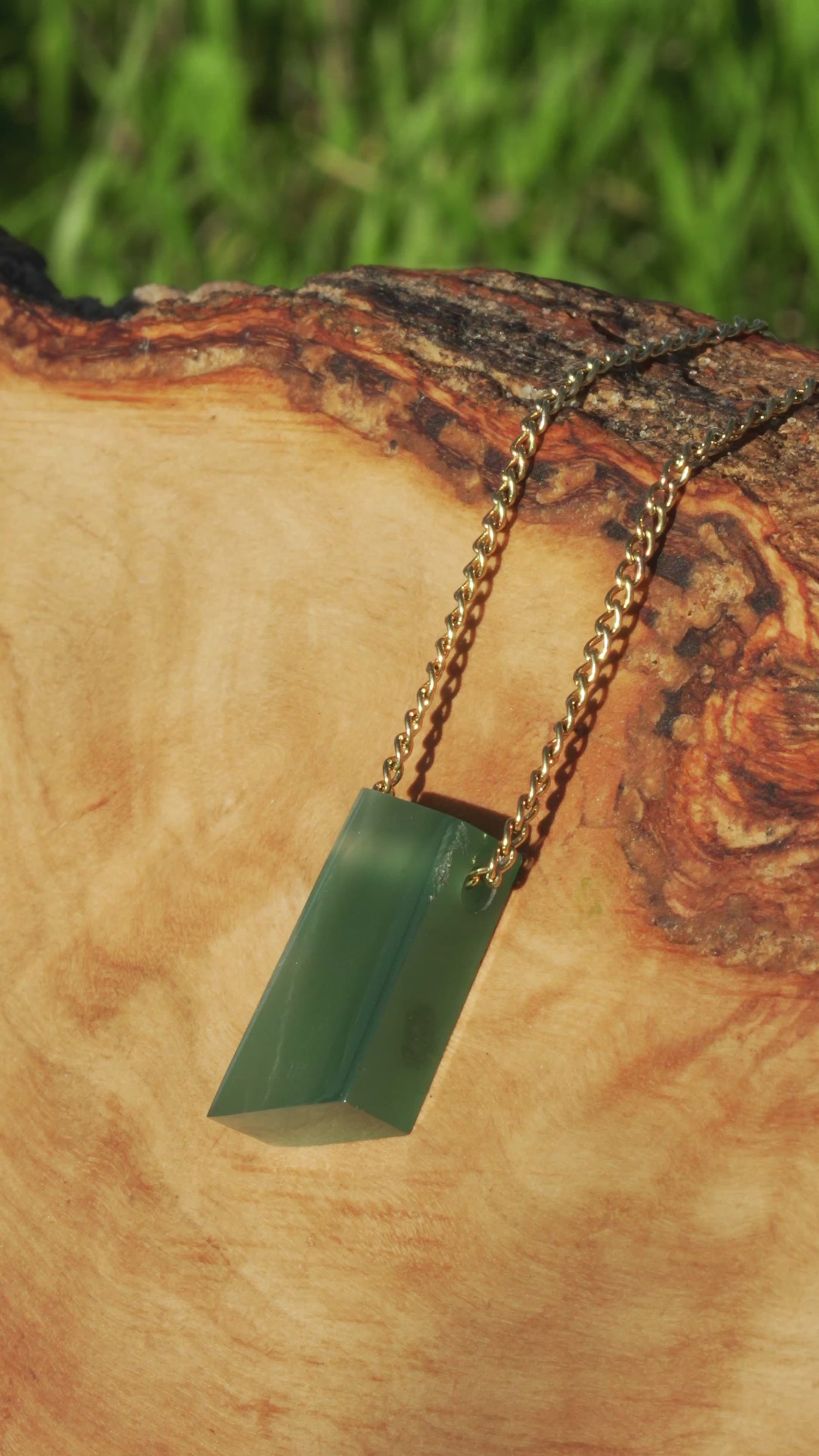 Chrome Chalcedony Pendant