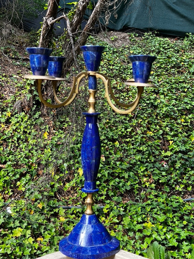 Lapis Candelabra