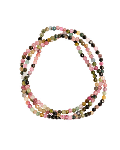 Mixed Tourmaline Faceted Stack - PRATT DADDY